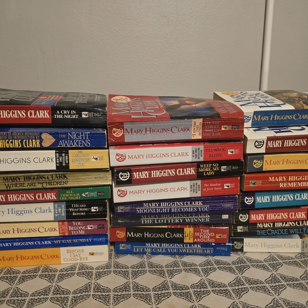 Mary Higgins Clark Book Collection
